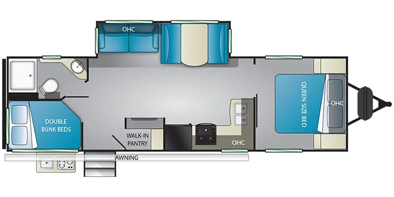 Heartland Sundance Ultra-Lite SDTT 278 BH floor plan