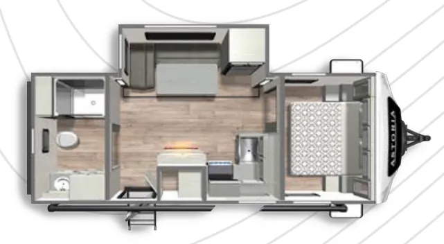 Dutchmen Astoria 2203RB floor plan