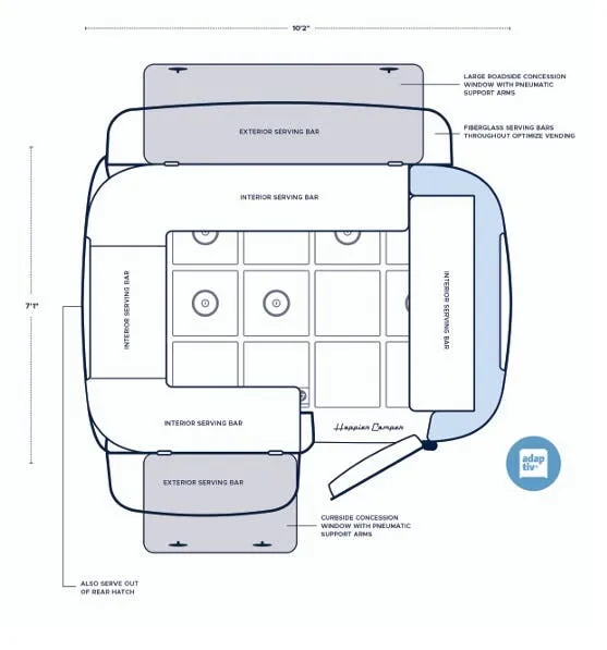 Happier Camper HC1 Venture HC1 VENTURE BASE floor plan