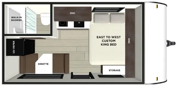 2026 Forest River Wildwood FSX 135ICE - Floor plan