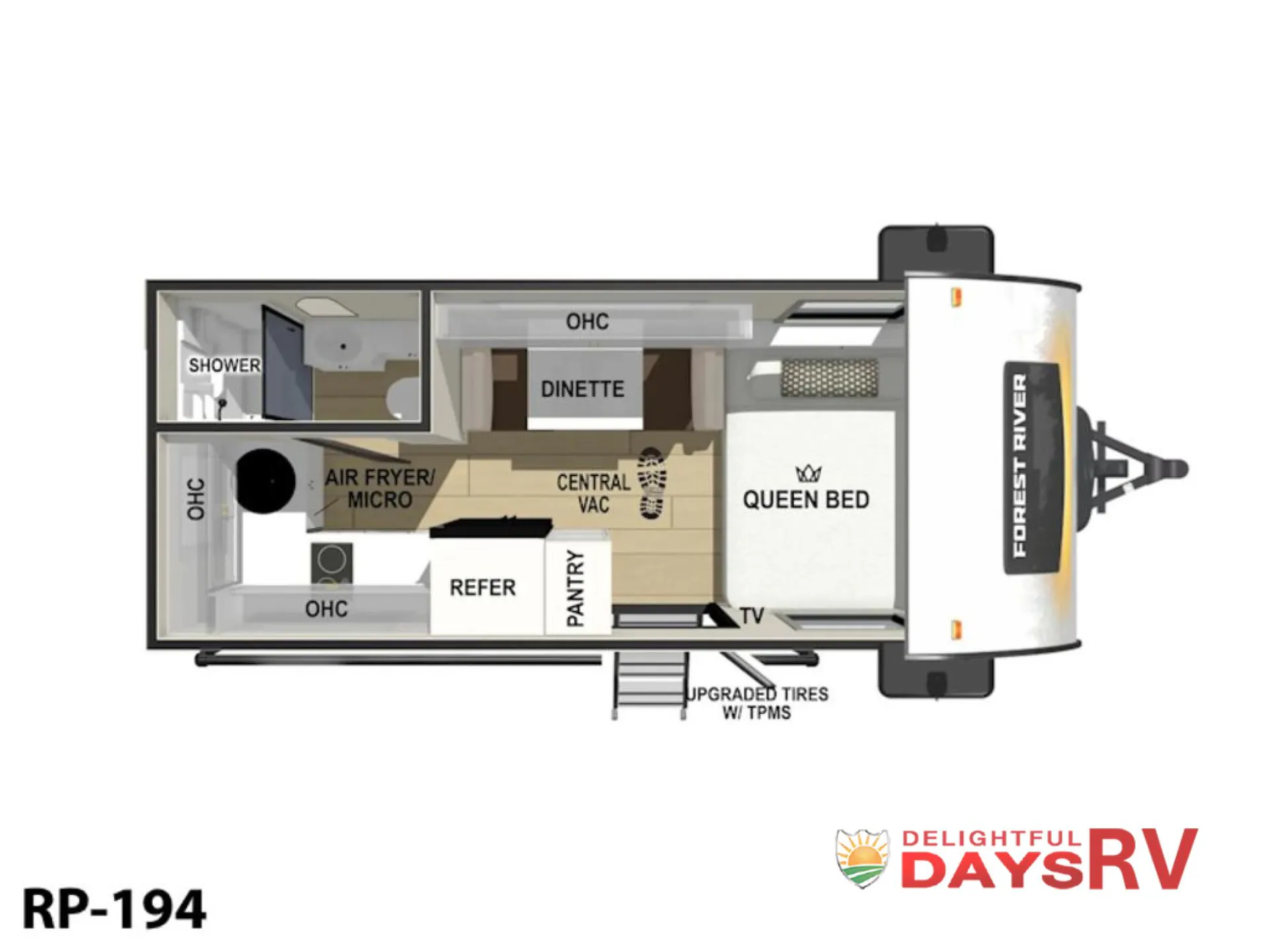 2026 Forest River R-Pod RP-194 - Photo 3
