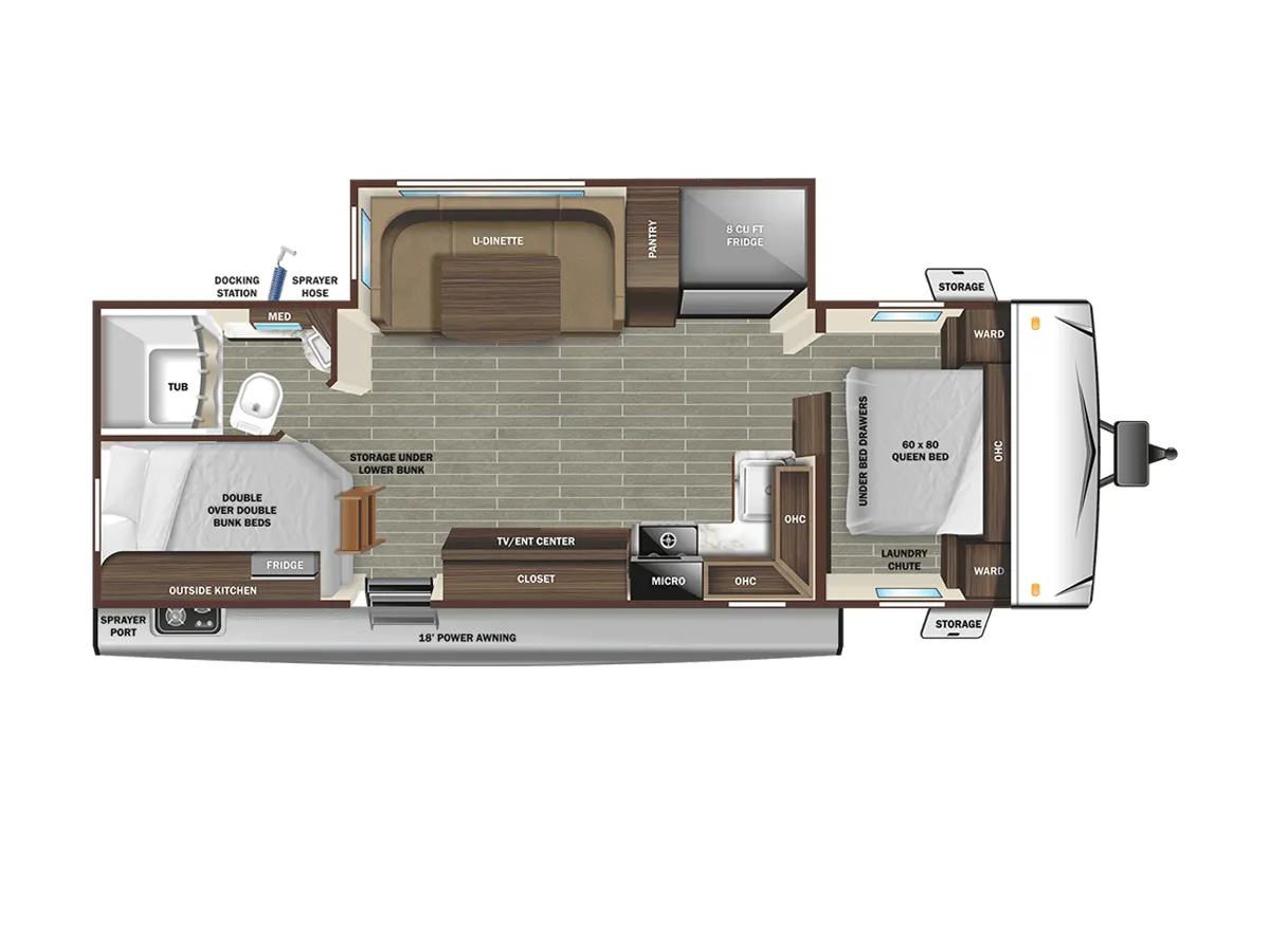 Starcraft Super Lite 241BH floor plan