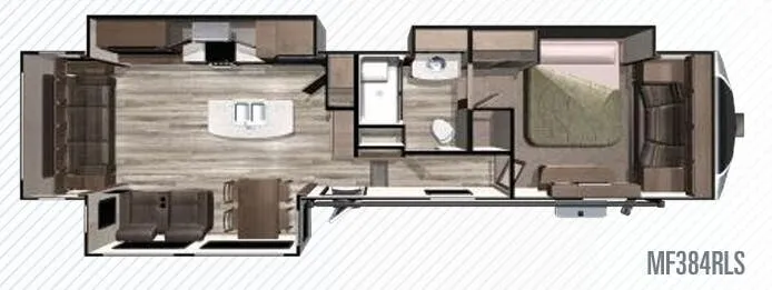 Highland Ridge Mesa Ridge MF384RLS floor plan