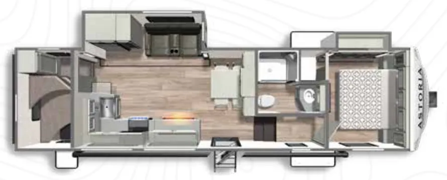 Dutchmen Astoria 2943BHF floor plan