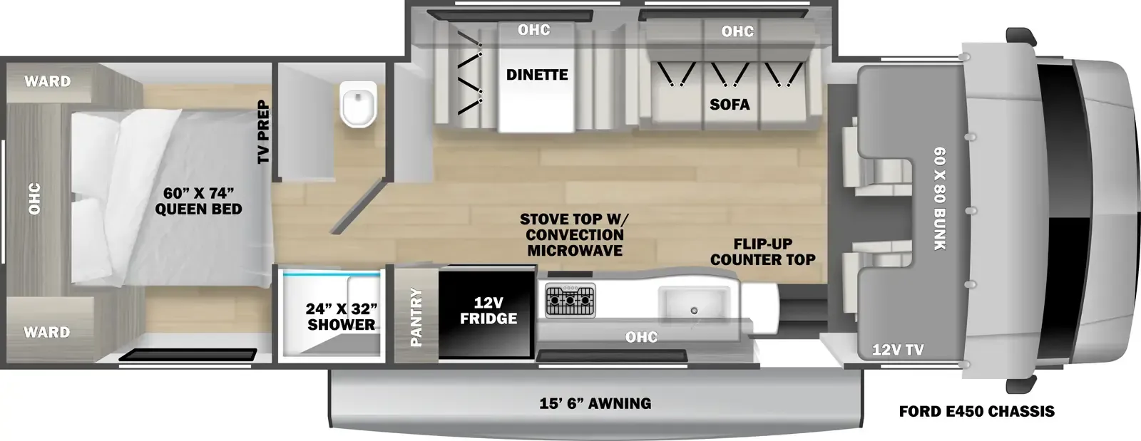 2025 Forest River Forester LE 2851SLE - Floor plan
