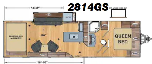 Eclipse Attitude 2814GS floor plan