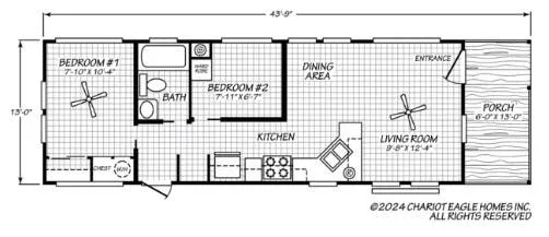 Chariot Eagle Hawk Classic 13382A floor plan