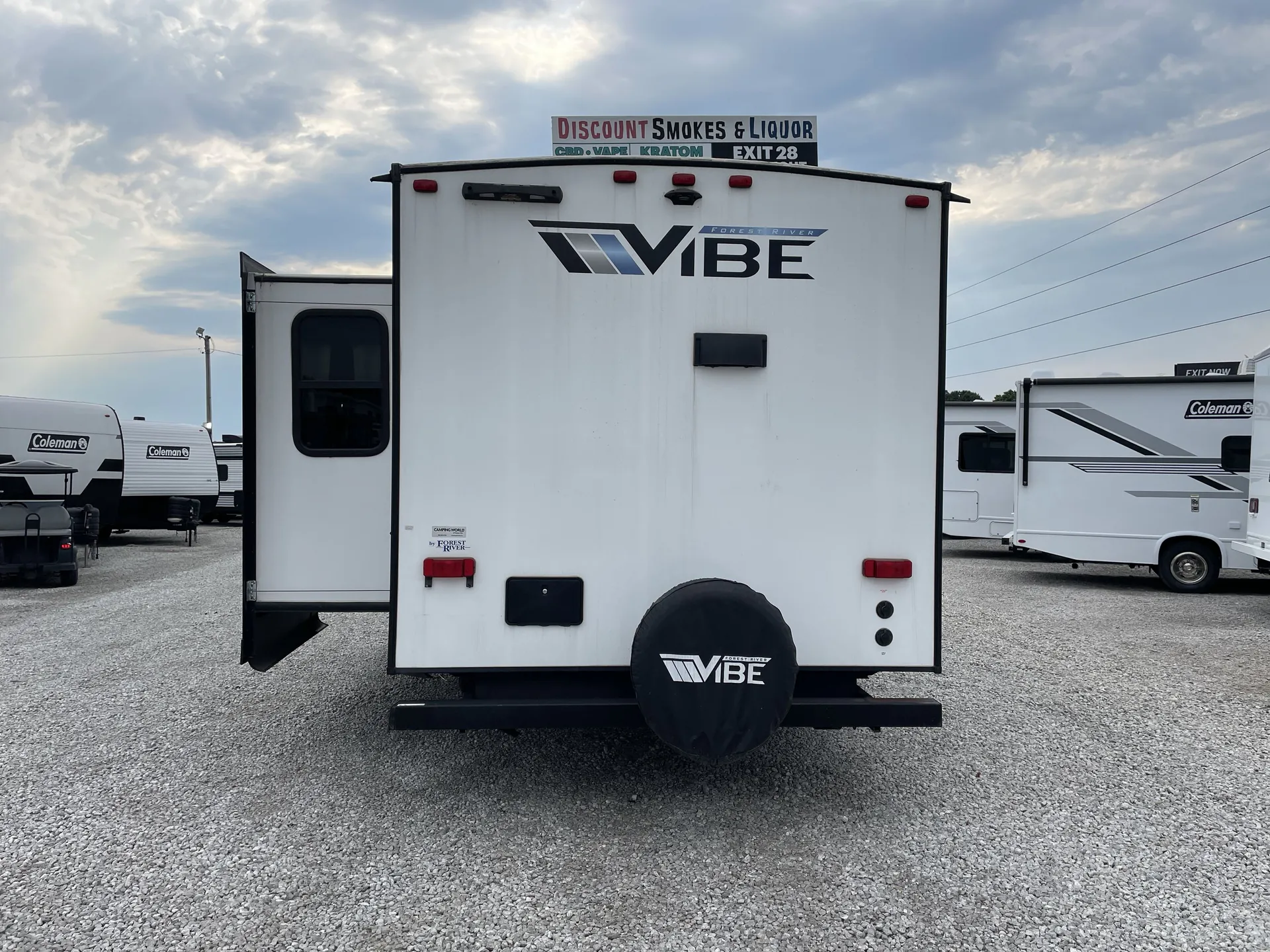 2023 Forest River Vibe 26RK — backside