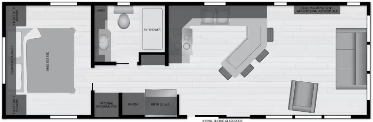 Kropf Island 6327K floor plan