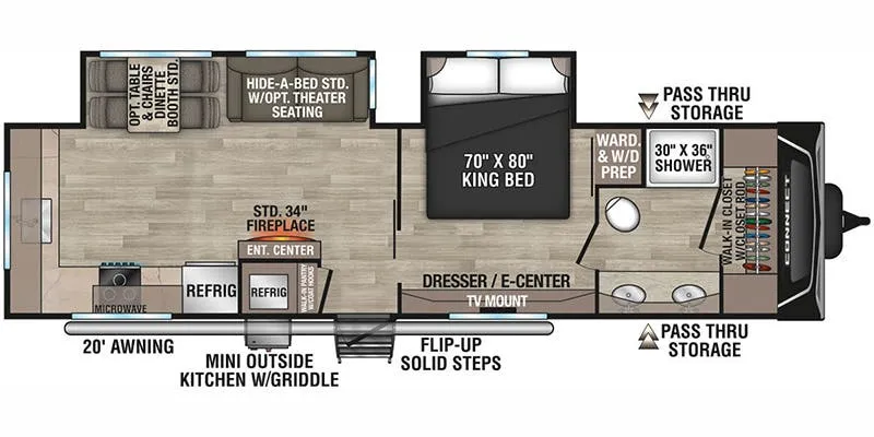 K-Z Connect C302FBK floor plan