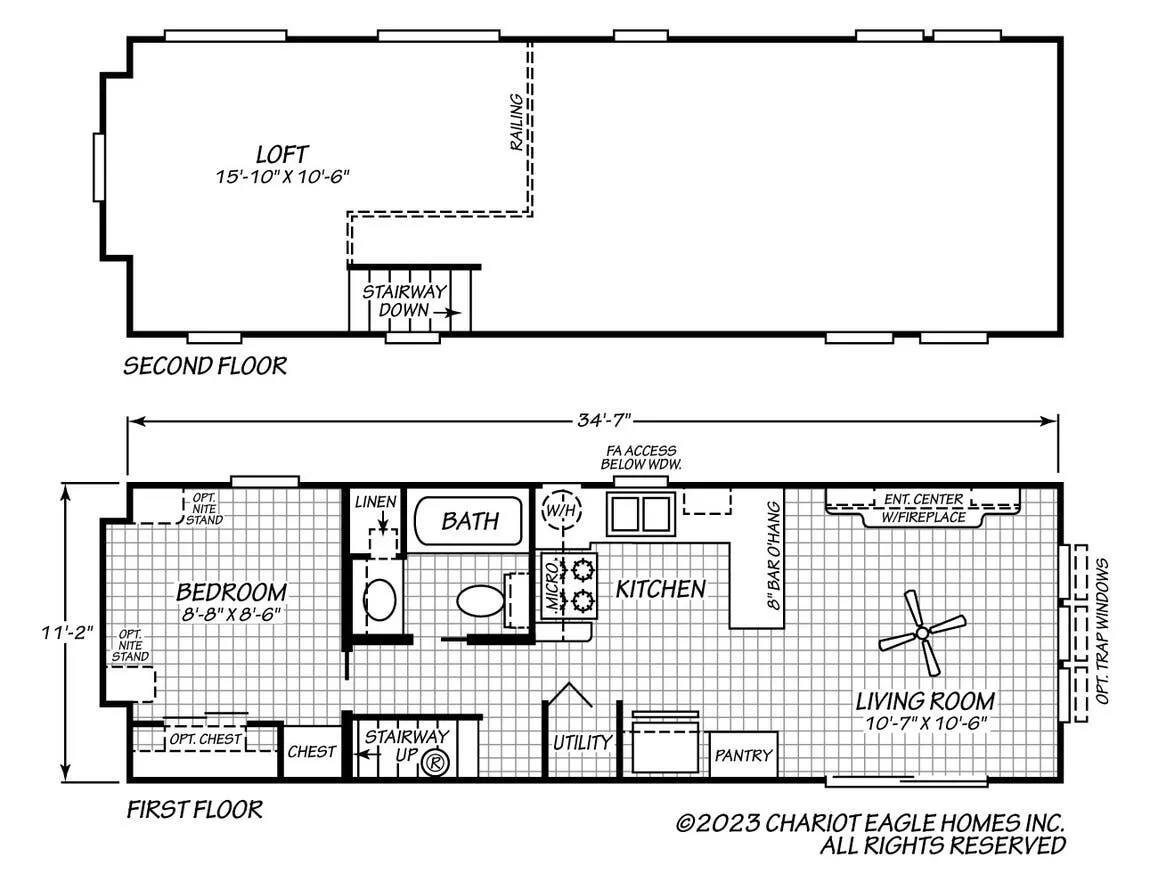 Chariot Eagle Eagle Series 11361Q floor plan