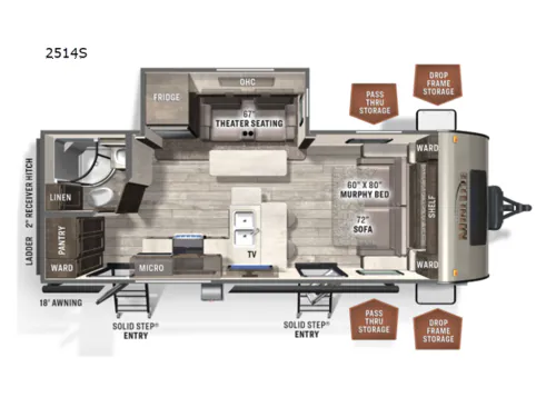 2022 Forest River Rockwood Mini Lite 2514S - Photo 3
