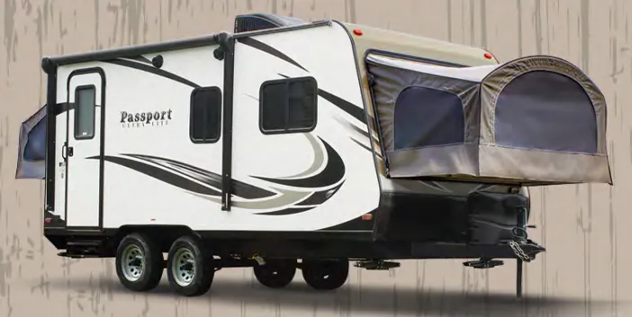 Keystone Passport Express 217EXP exterior
