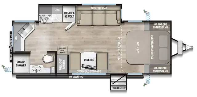 Alliance RV Delta ML226 floor plan