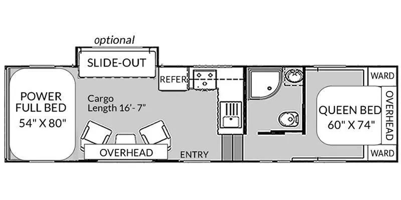 Genesis Supreme Blazen BC 2916BCK floor plan
