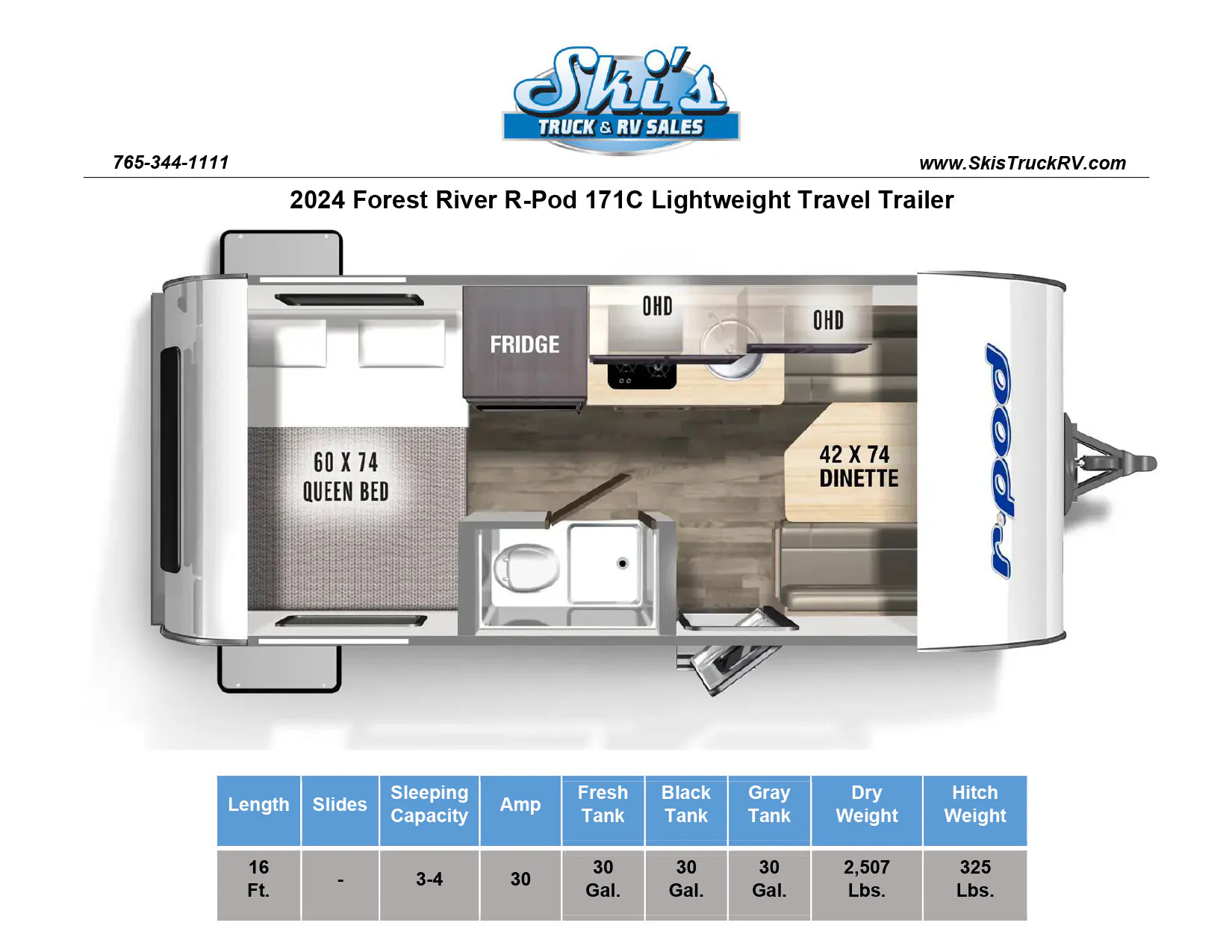 2024 Forest River R-Pod RP-171C - Photo 4