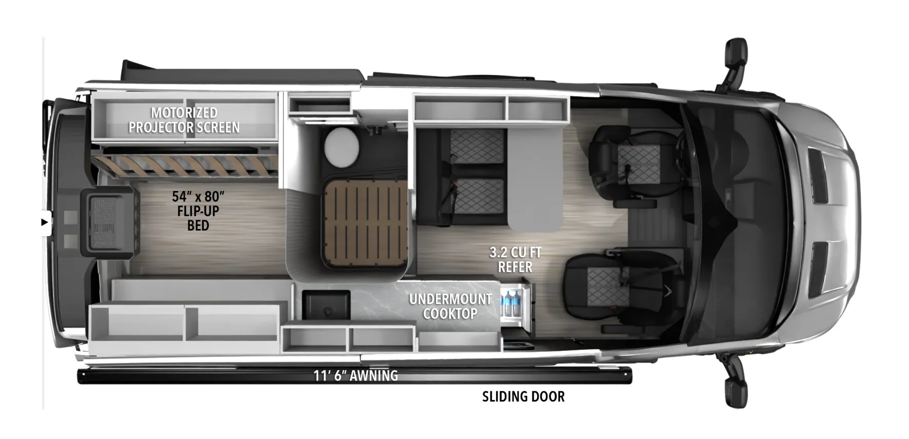 Grand Design Lineage Series VT LVT1 floor plan