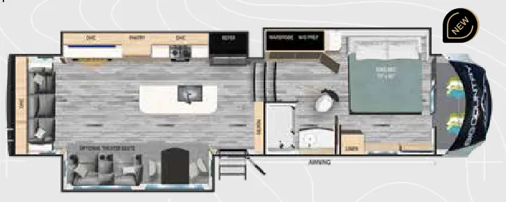 Heartland Big Country 3500SS floor plan