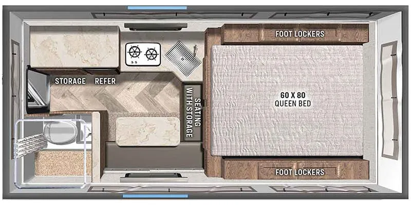 2025 Palomino Backpack Edition SS-1251 floor plan