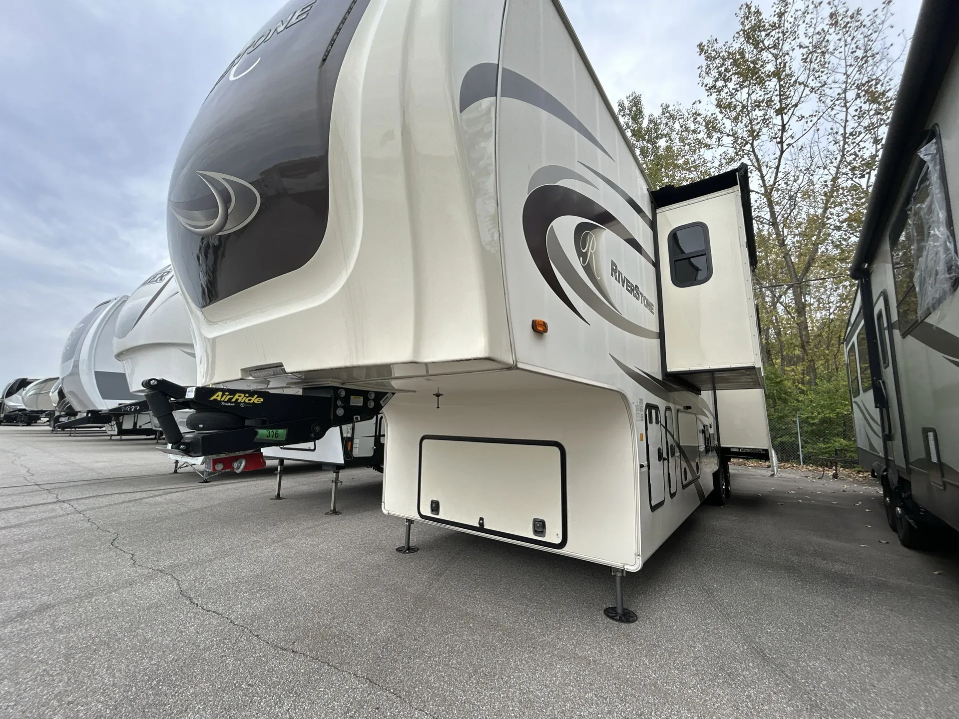 2021 Forest River RiverStone 39RKFB — off campside