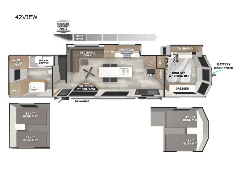 2026 Forest River Salem Grand Villa 42ICE - Photo 3