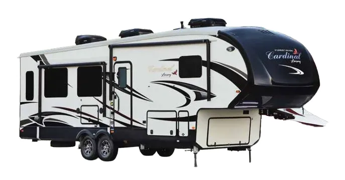 Forest River Cardinal Luxury 3875FBX exterior