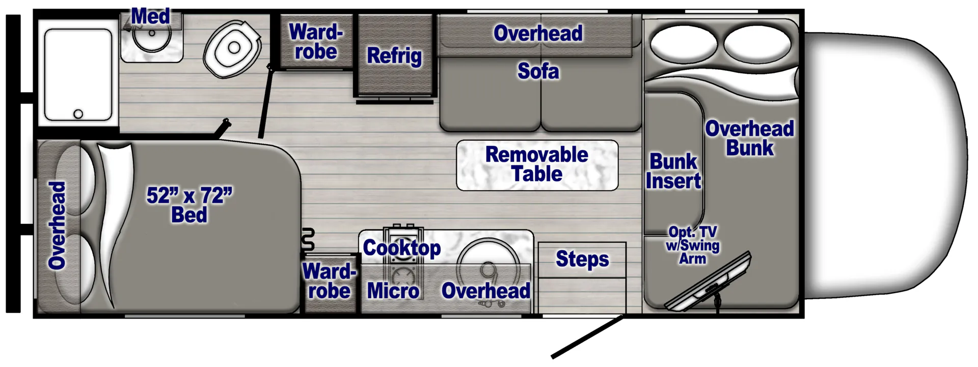 Gulf Stream Conquest 4237 AWD floor plan