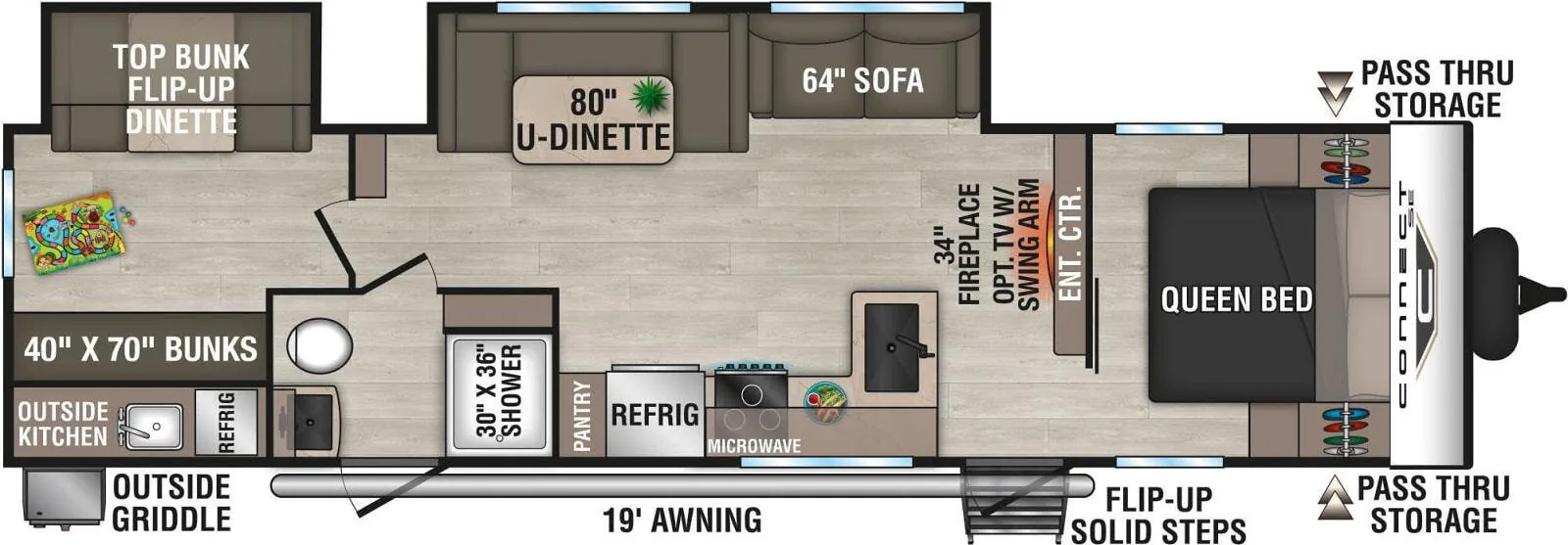 K-Z Connect SE C312BHKSE floor plan