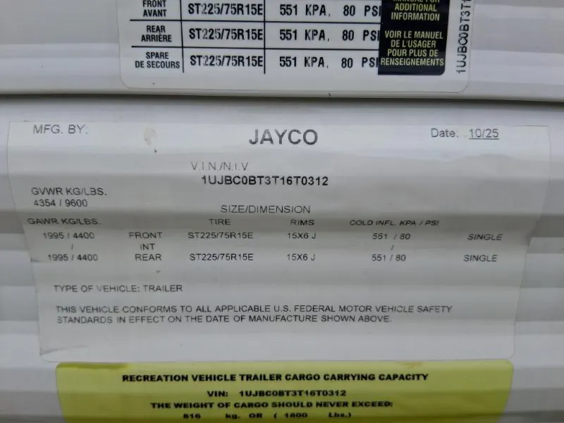 2026 Jayco Jay Flight SLX 321BDS, Photos photo 47