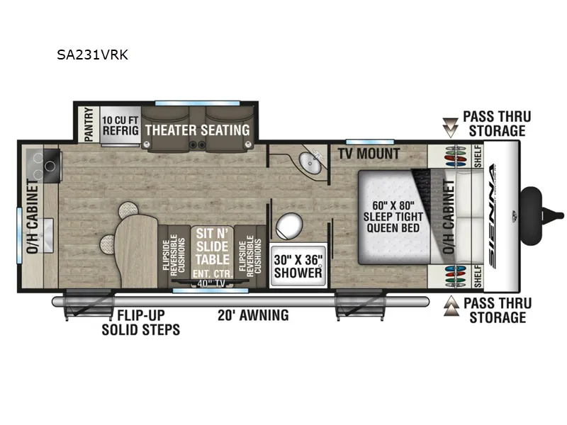 2026 Venture RV Sienna SA231VRK - Photo 3
