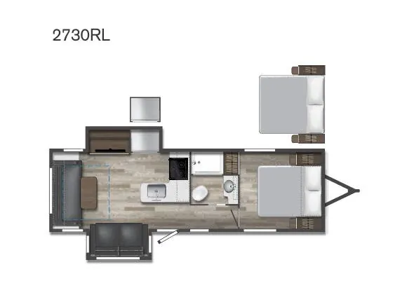 Winnebago Voyage 2730RL floor plan