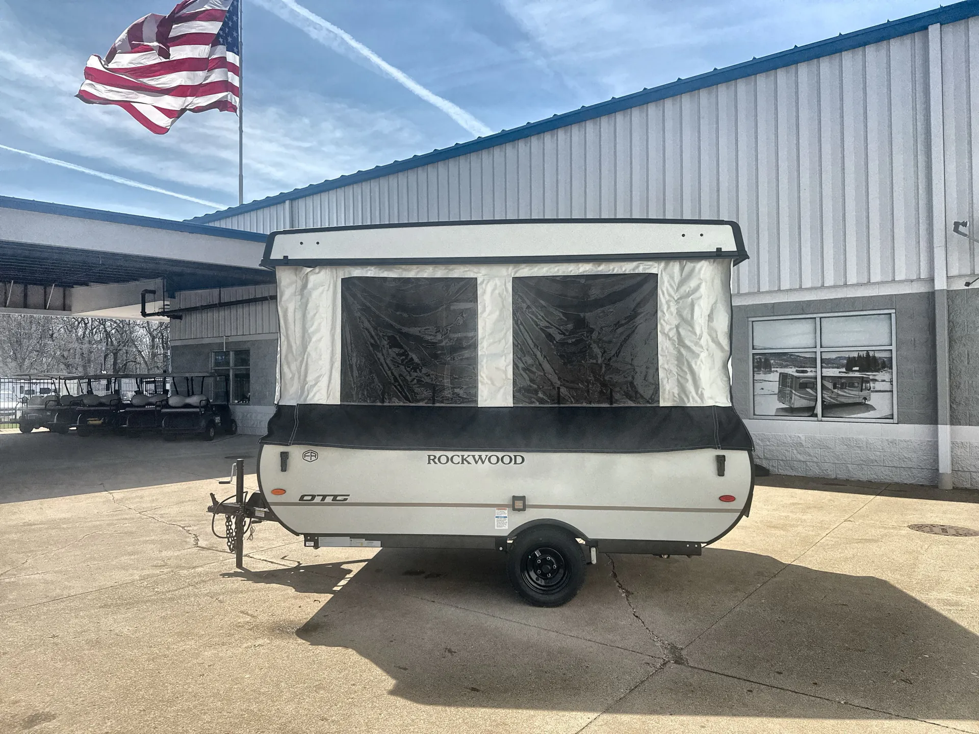 2026 Forest River Rockwood Off The Ground 19OTG — off campside