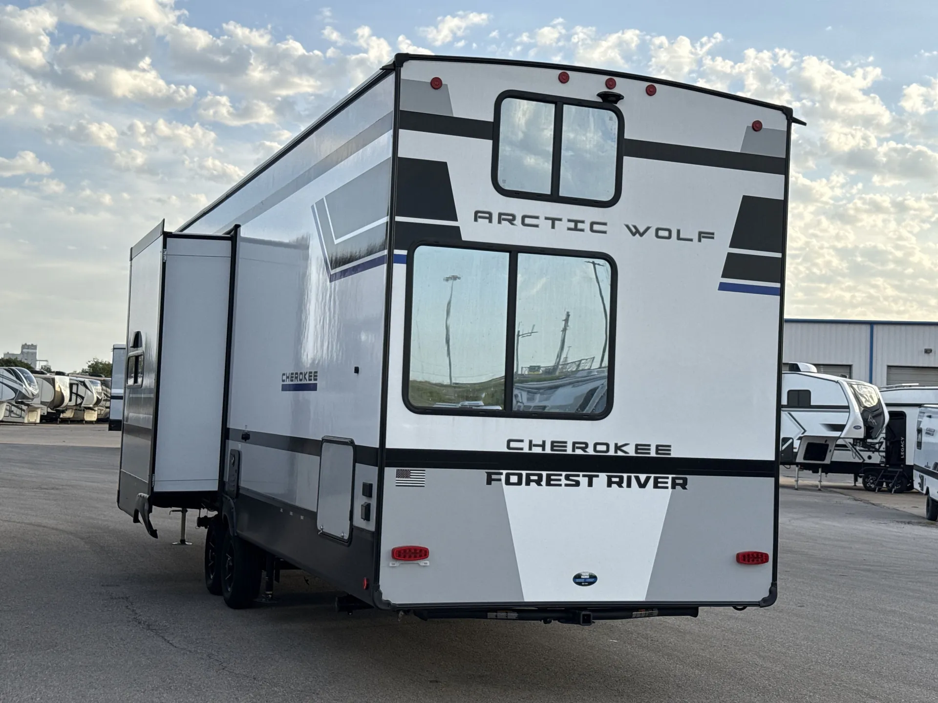2027 Forest River Arctic Wolf 331BH — off campside