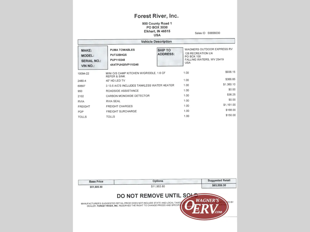 2027 Forest River Puma 32BHQS, Photos photo 30
