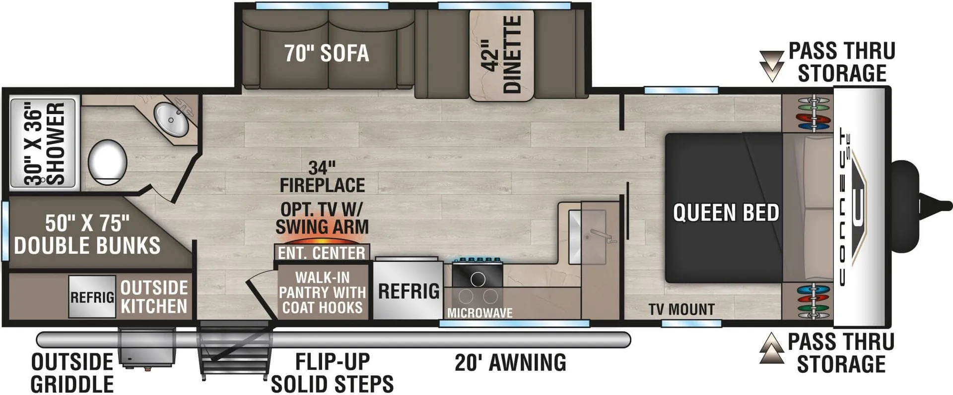 K-Z Connect SE C271BHKSE floor plan