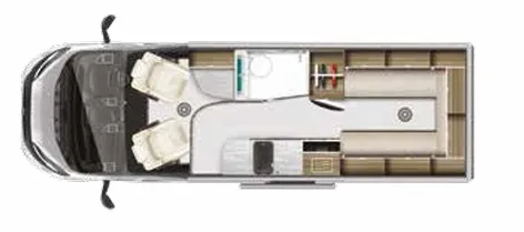 Auto-Trail V-Line Sport 635 SPORT floor plan