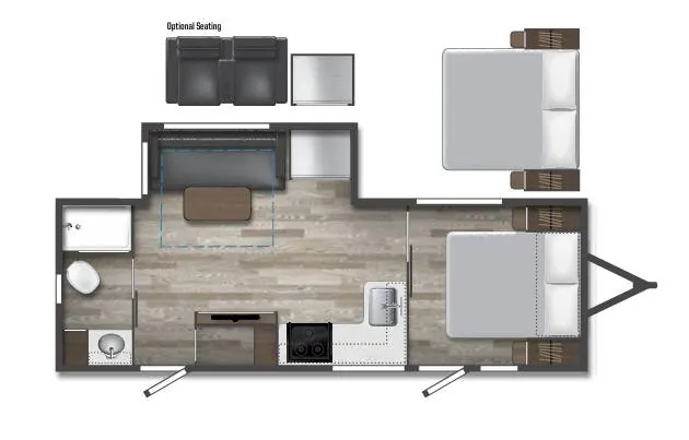 Winnebago Voyage 2427RB floor plan