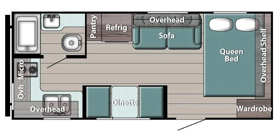 2022 Gulf Stream Ameri-Lite 199RK - Photo 2