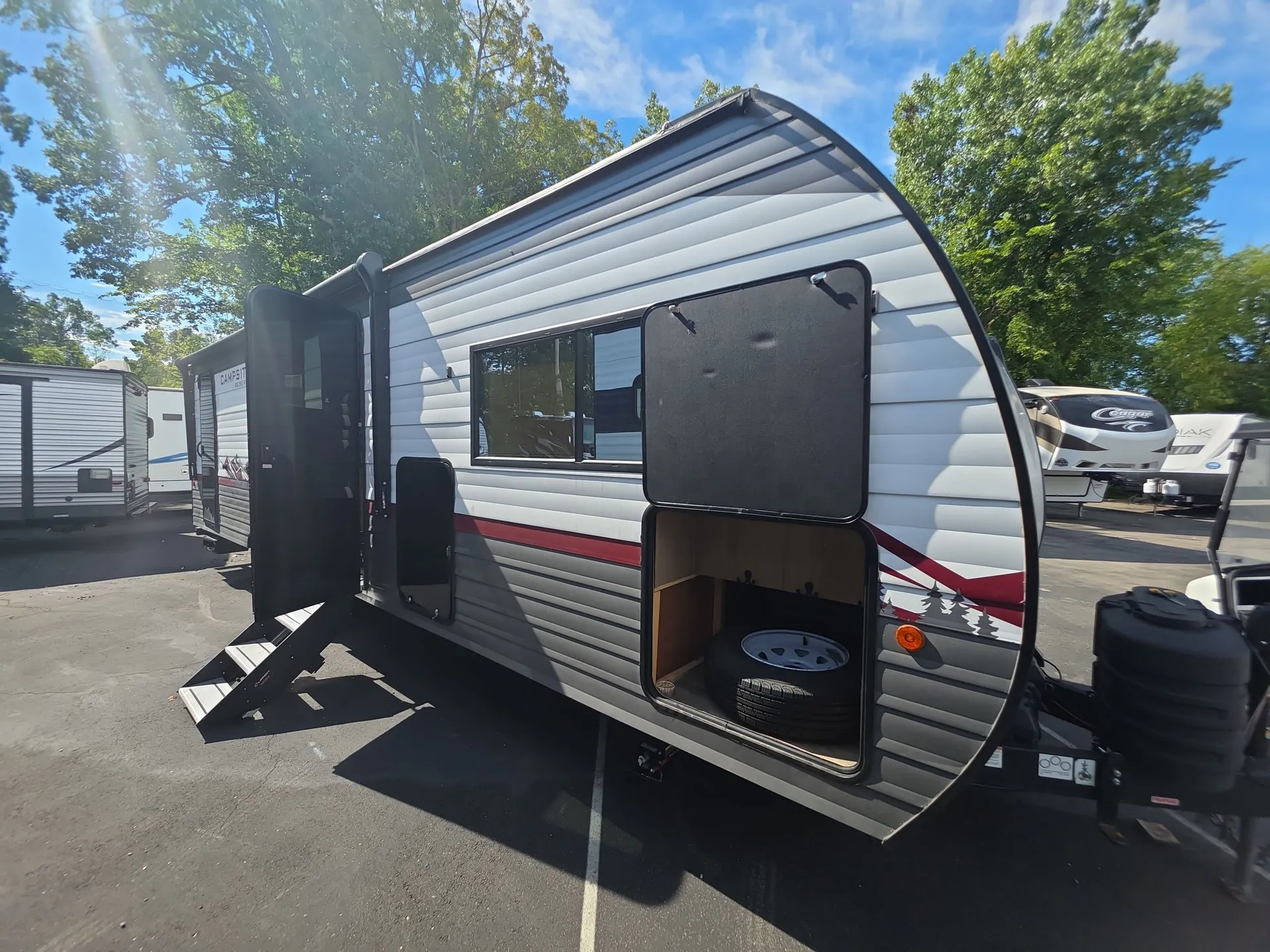 2024 Forest River Campsite Reserve 26CJ — campside