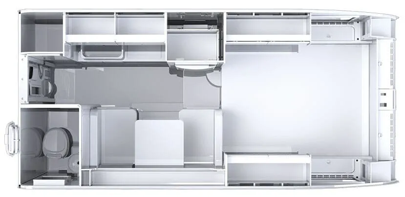 2023 nuCamp RV Cirrus 820 - Floor plan
