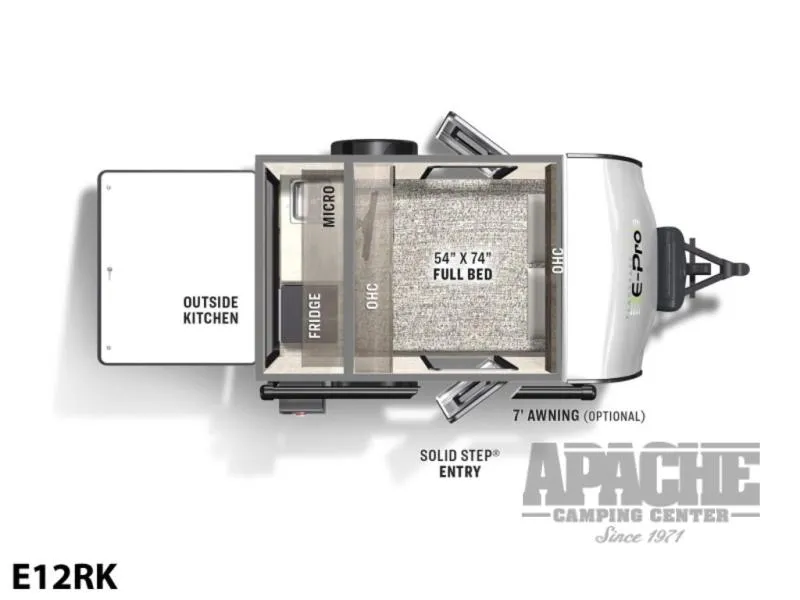 2021 Forest River RV Flagstaff E-Pro 12RK - Photo 2