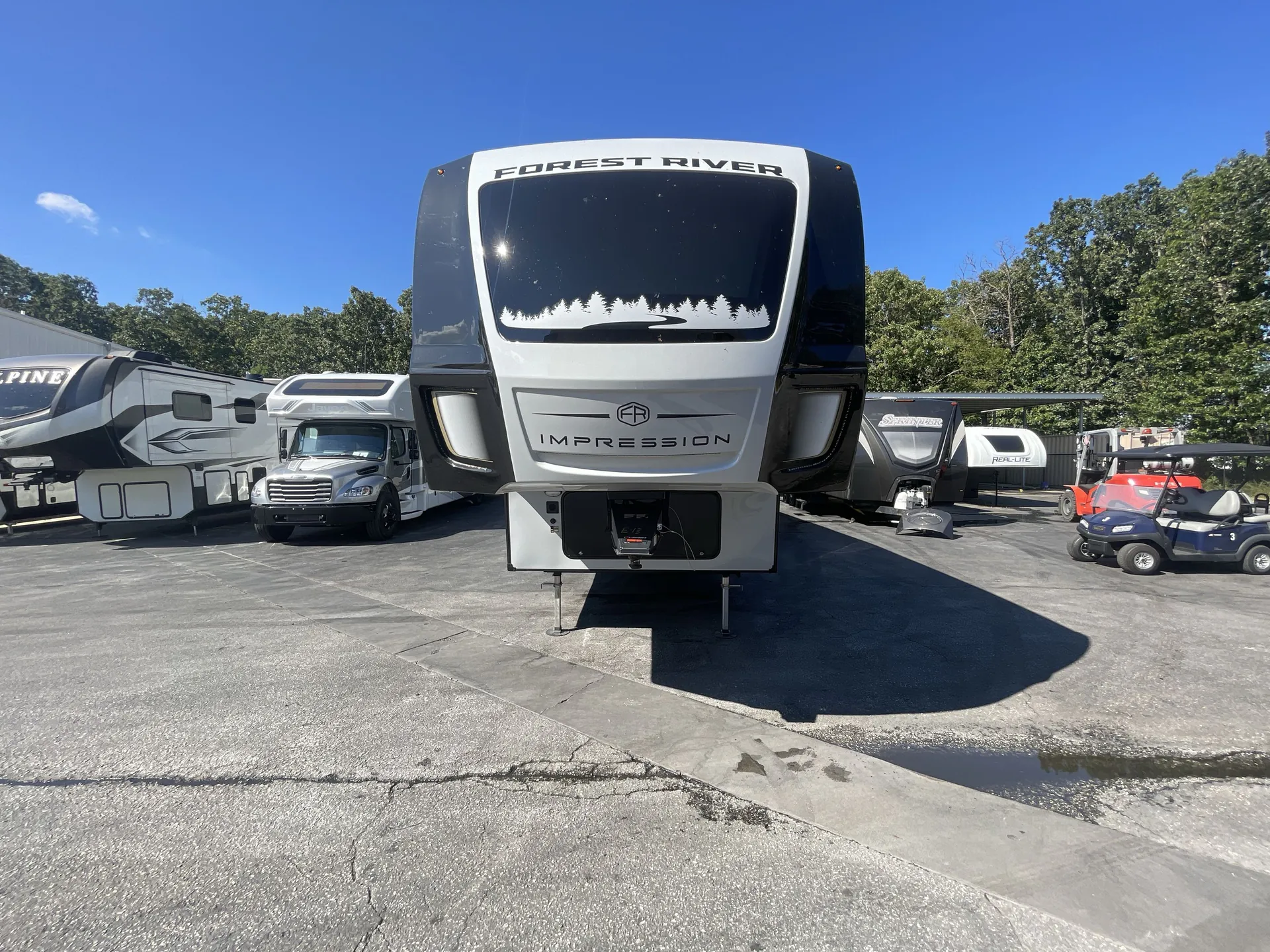 2025 Forest River Impression 320FL — campside
