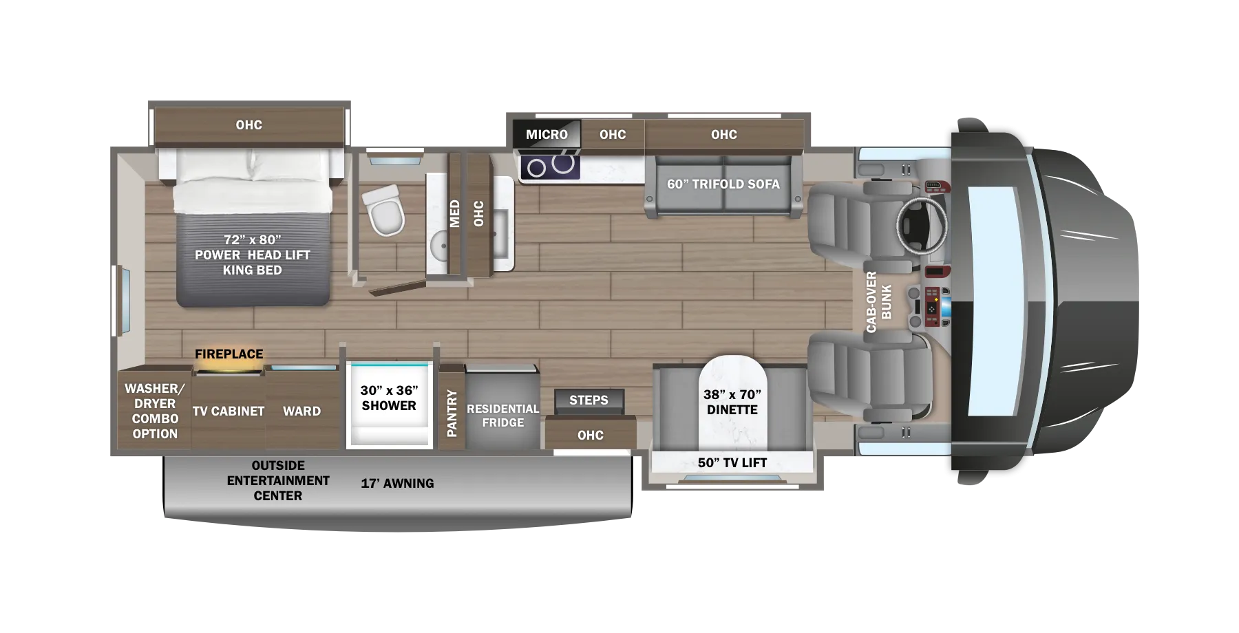 Jayco Seneca XT 35L floor plan