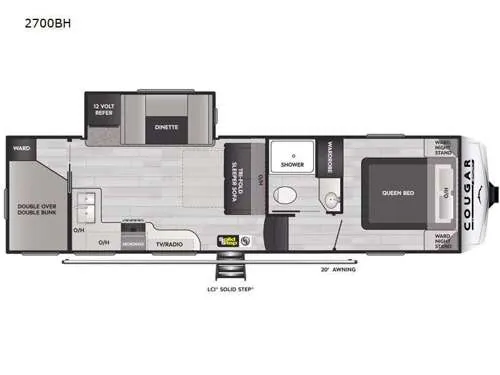 2023 Keystone Cougar Sport 2700BH - Photo 3