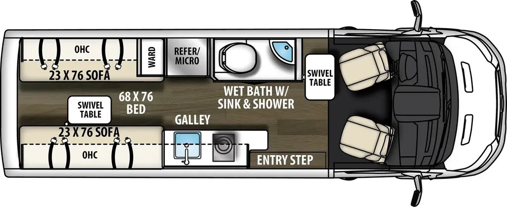 2025 Coachmen Beyond 22D floor plan