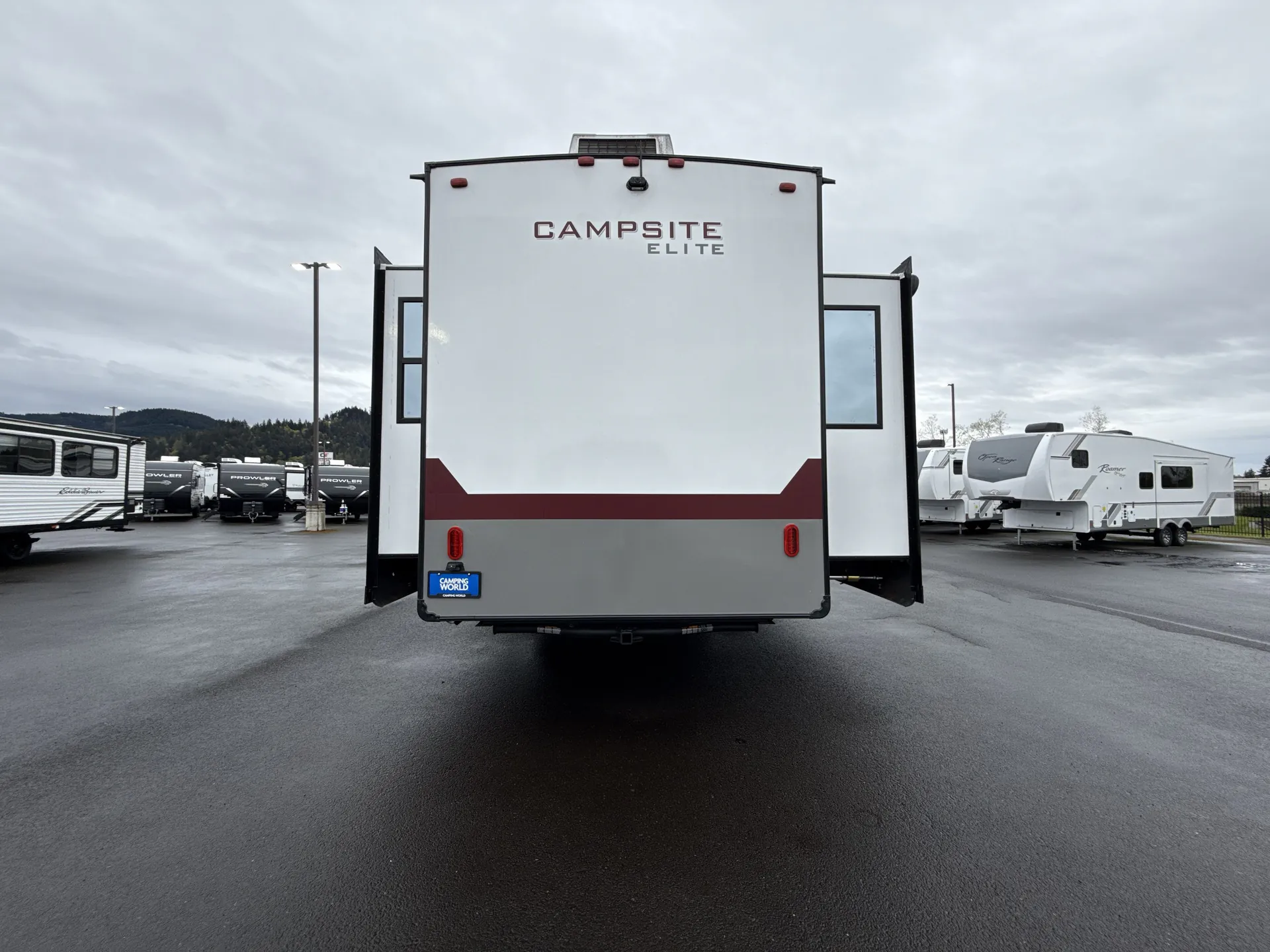 2026 Forest River Campsite Elite 36AK — backside