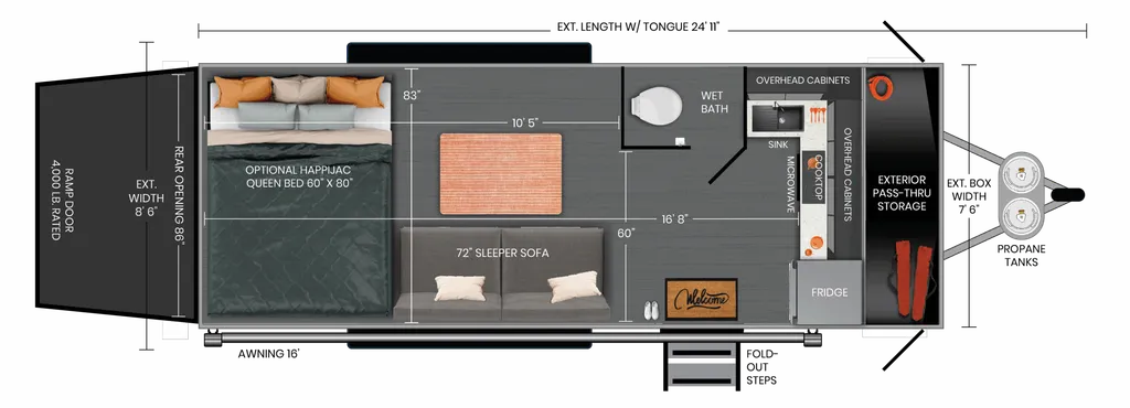 2026 Atc Pla 450 2016 floor plan