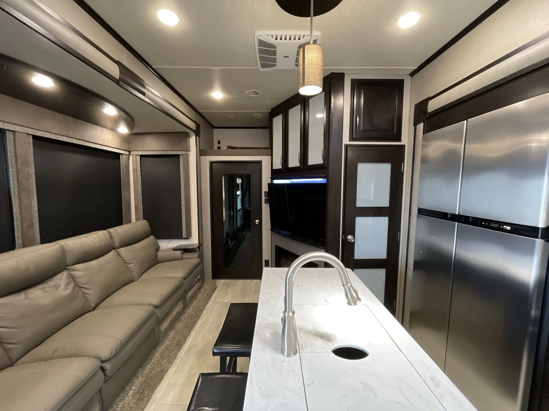 2018 Grand Design Momentum 381M — living area main