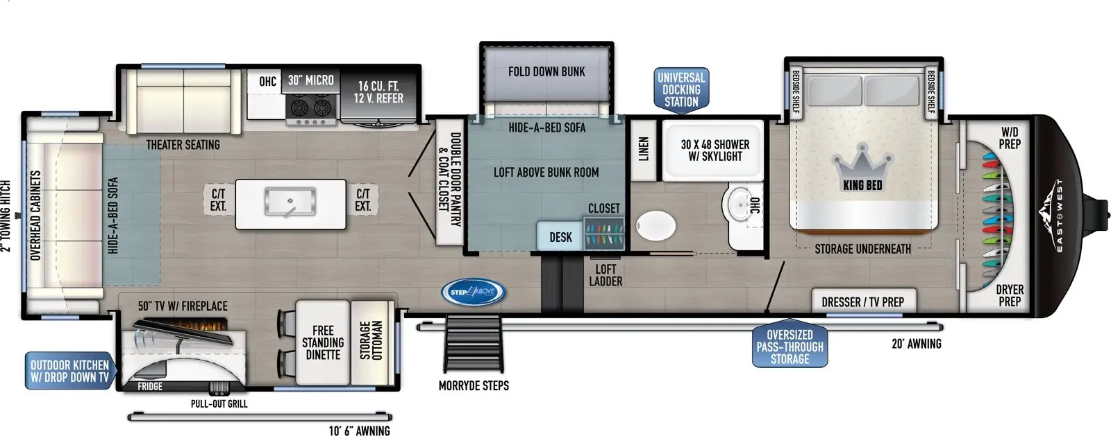 East to West Tandara 386MB-OK floor plan