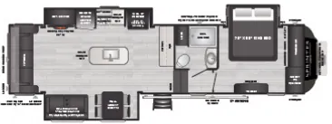 Keystone Sprinter Limited 3190RLS exterior